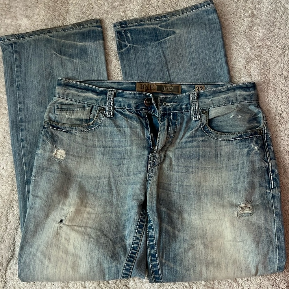 BKE Carter light washed